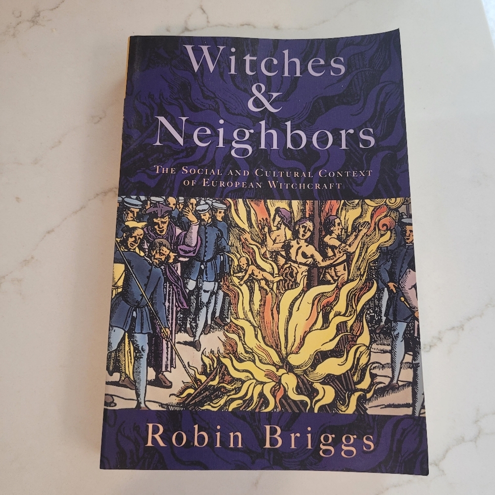 Witches & Neighbors Book by Robin Briggs, First Edition, 1996, Brand New